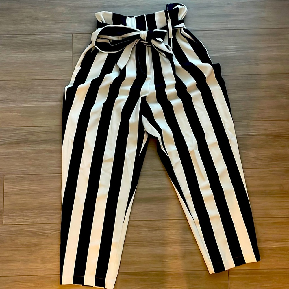 Cute and nice fitting, high waisted dress pants.